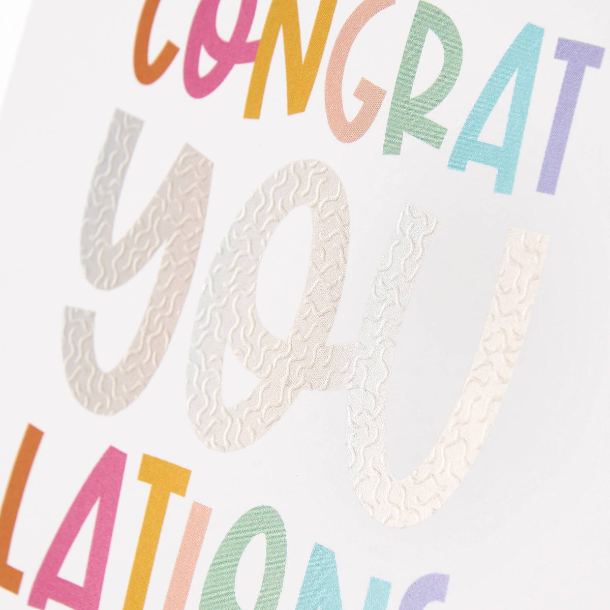 CongratYOUlations Greeting Card