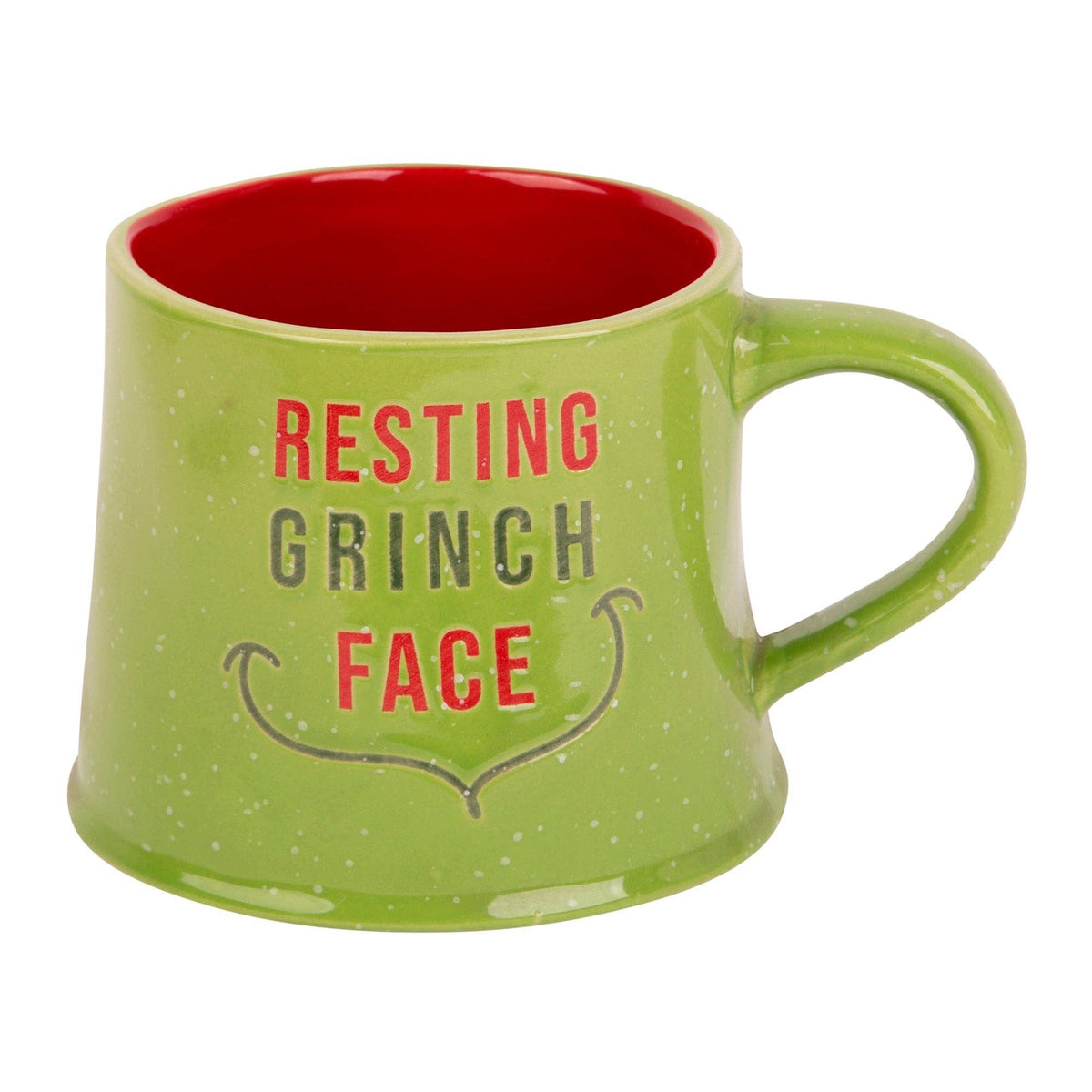 17oz Green Resting Grinch Face Mug