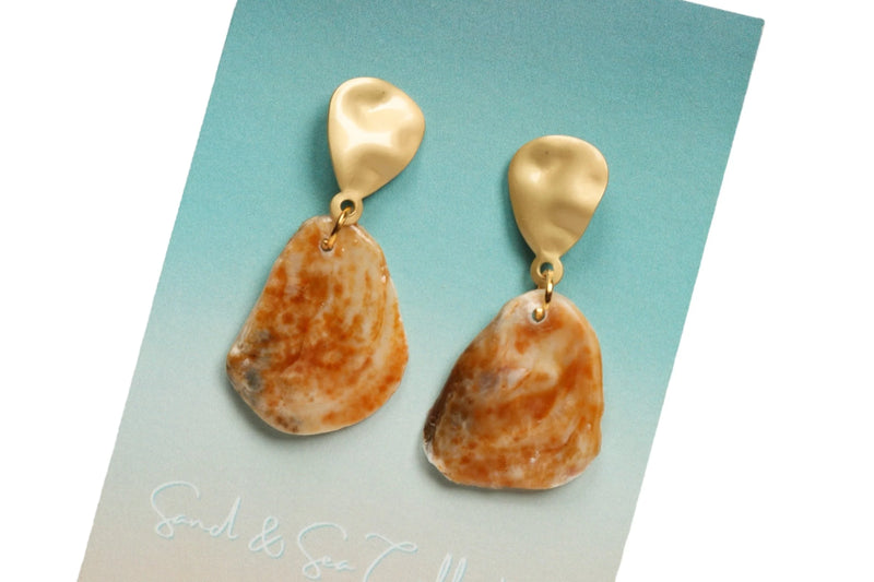 #17 Sand & Sea Earrings