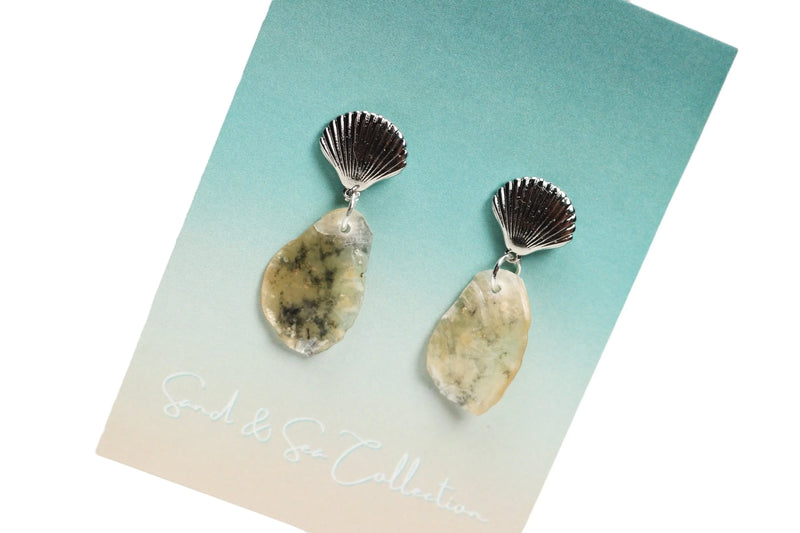 #18 Sand & Sea Earrings