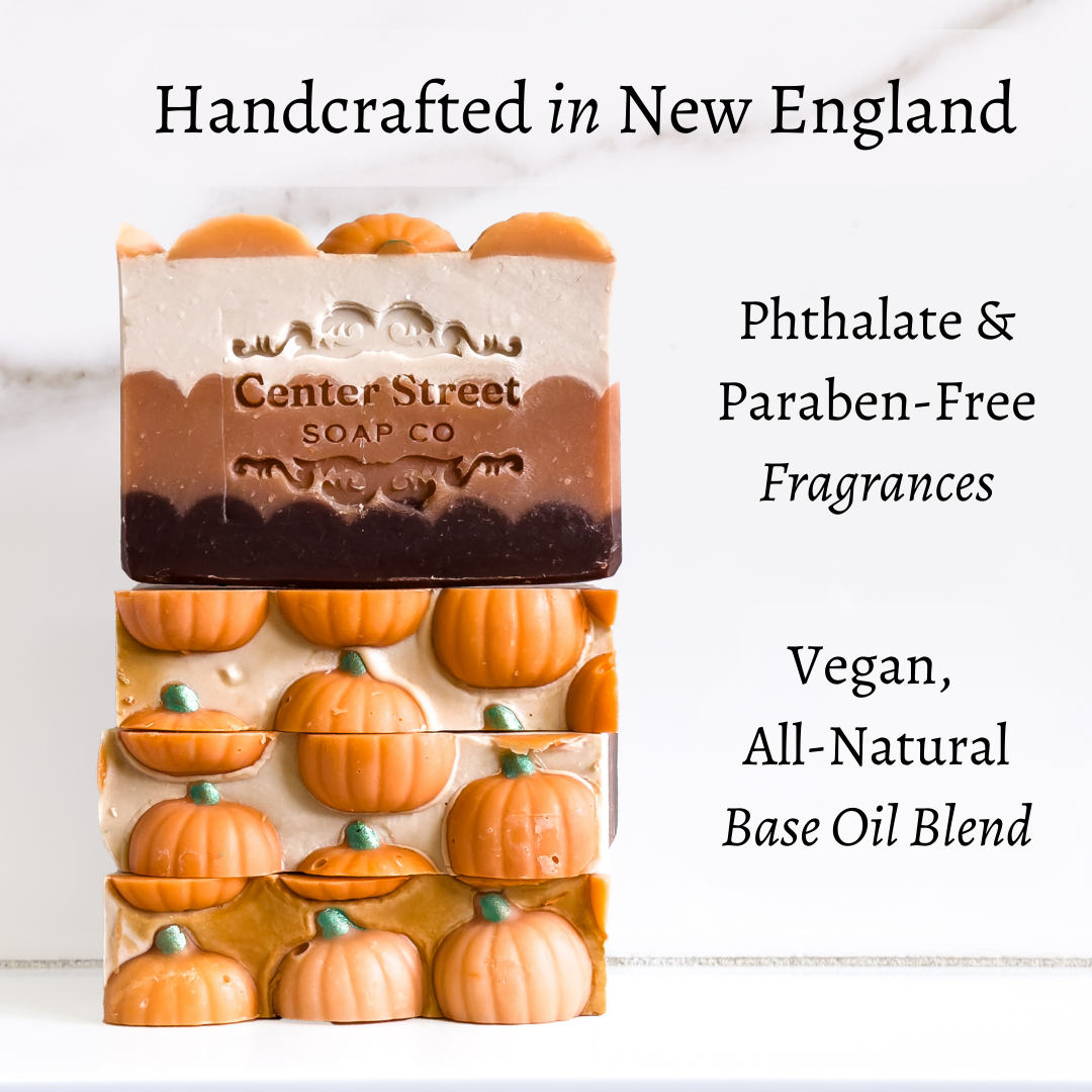 Pumpkin Spice Halloween Handmade Bar Soap - 4oz