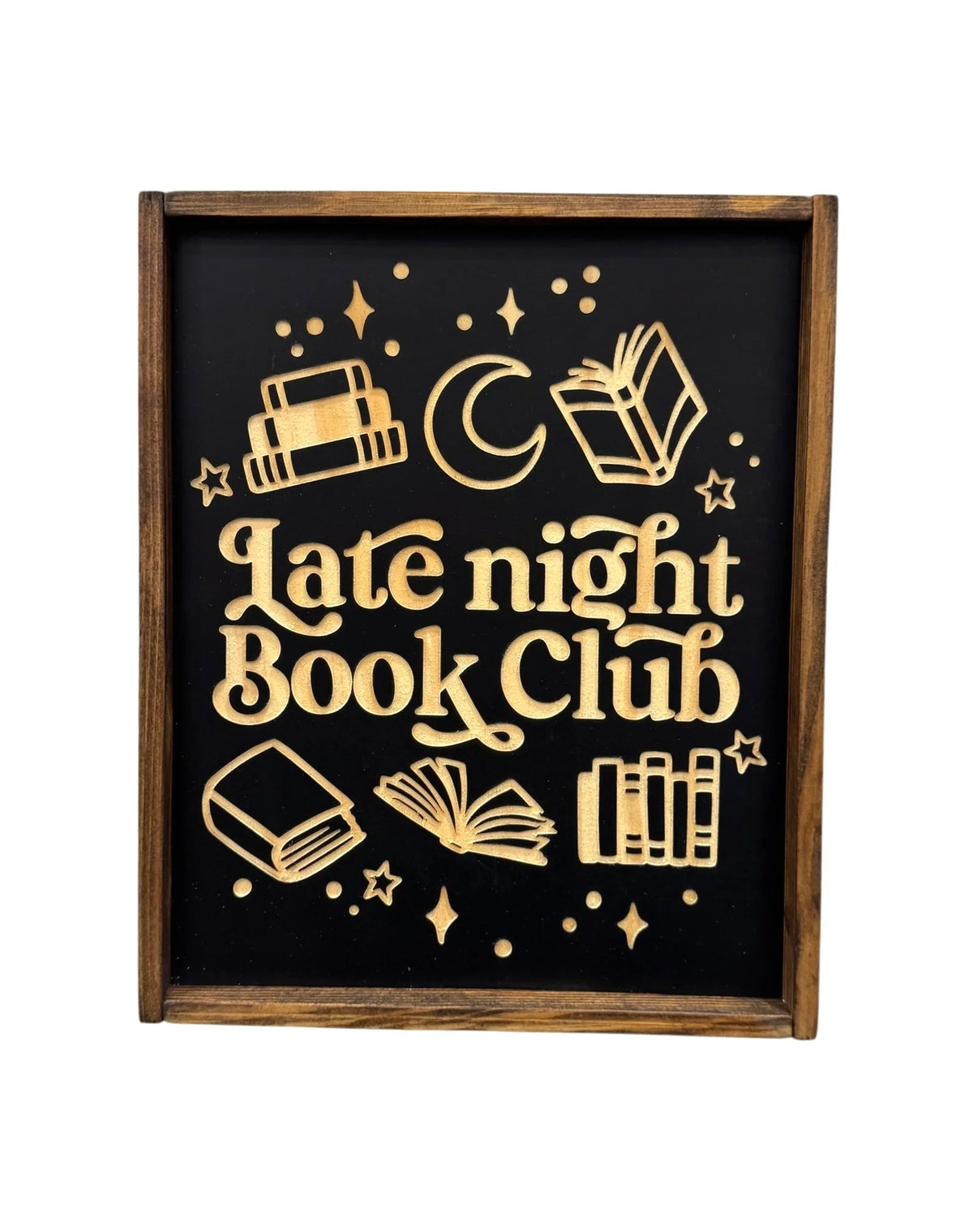 10X12" Late Night Book Club