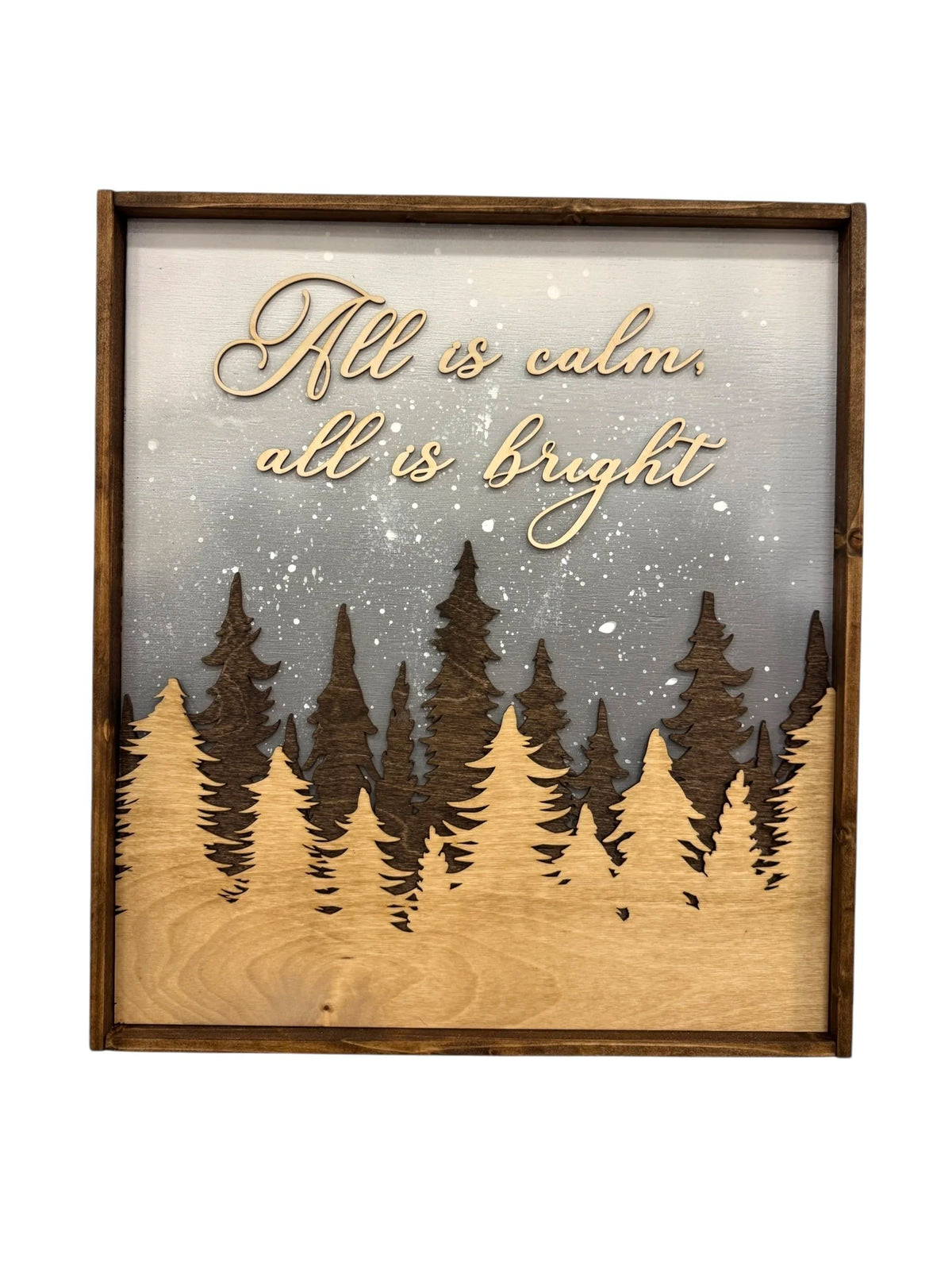 16x18" All is Calm Sign