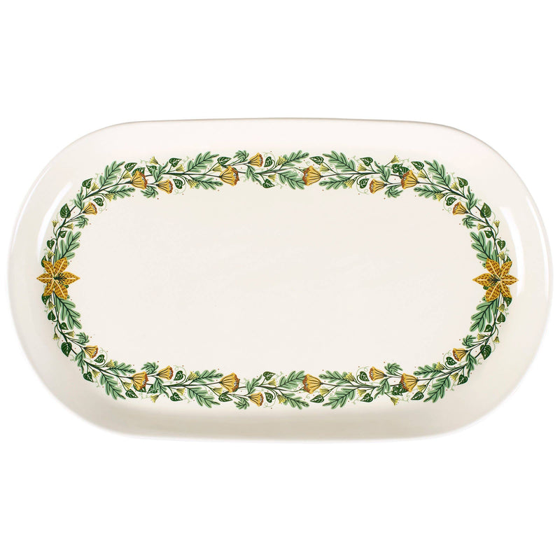 Oval Nouveau Botanical Platter