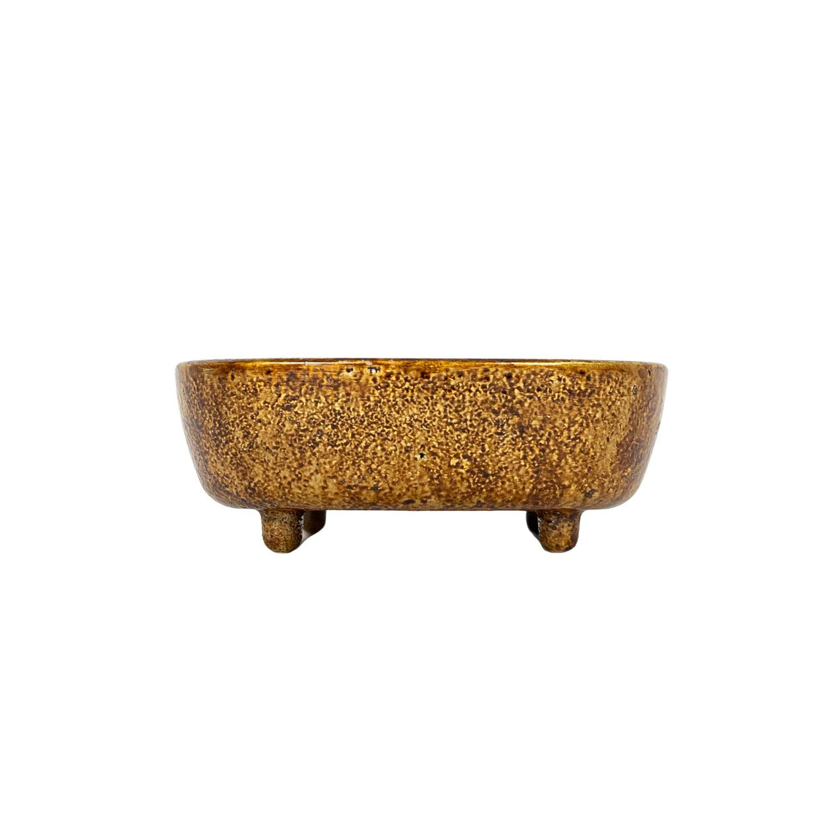 Ansel Antique Brass Footed Vanity Tray Cast Iron