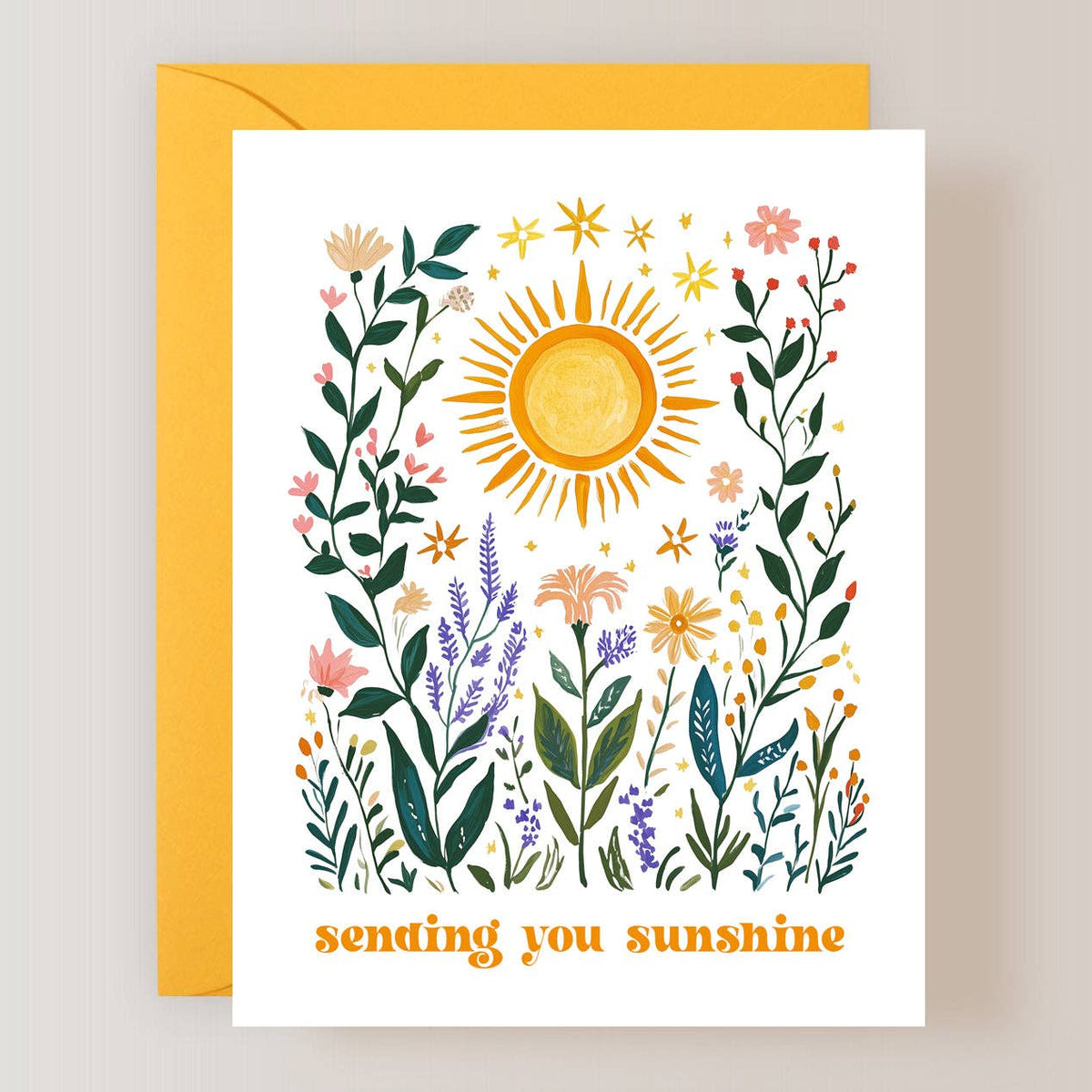 Sunshine Greeting Card