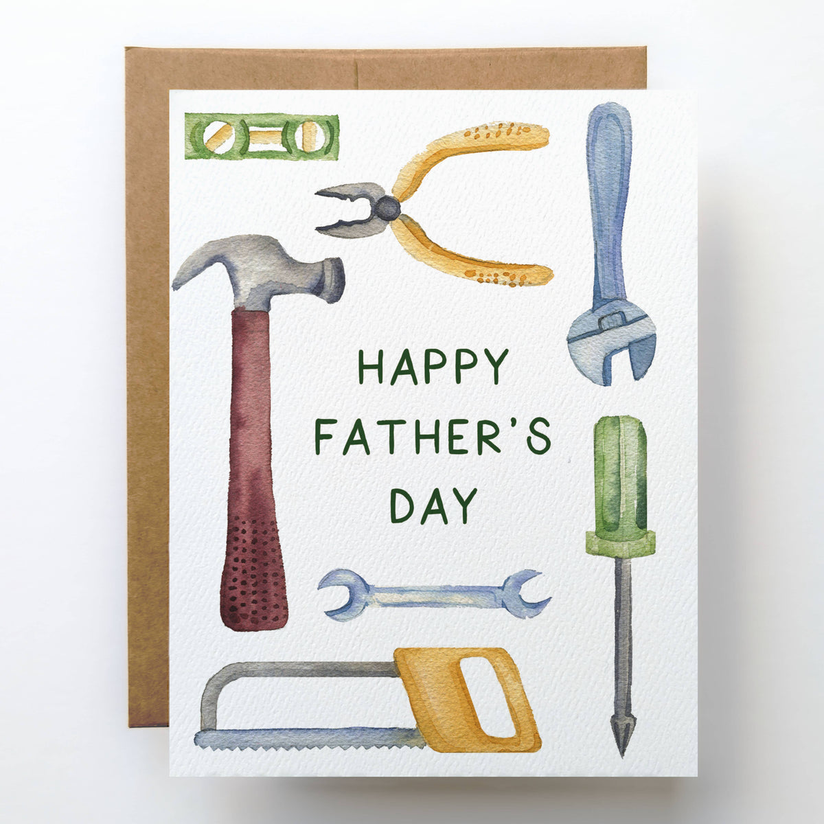 Father's Day Card | Handyman Dad and Tools Design