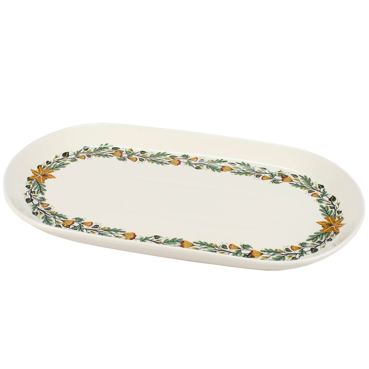 Oval Nouveau Botanical Platter