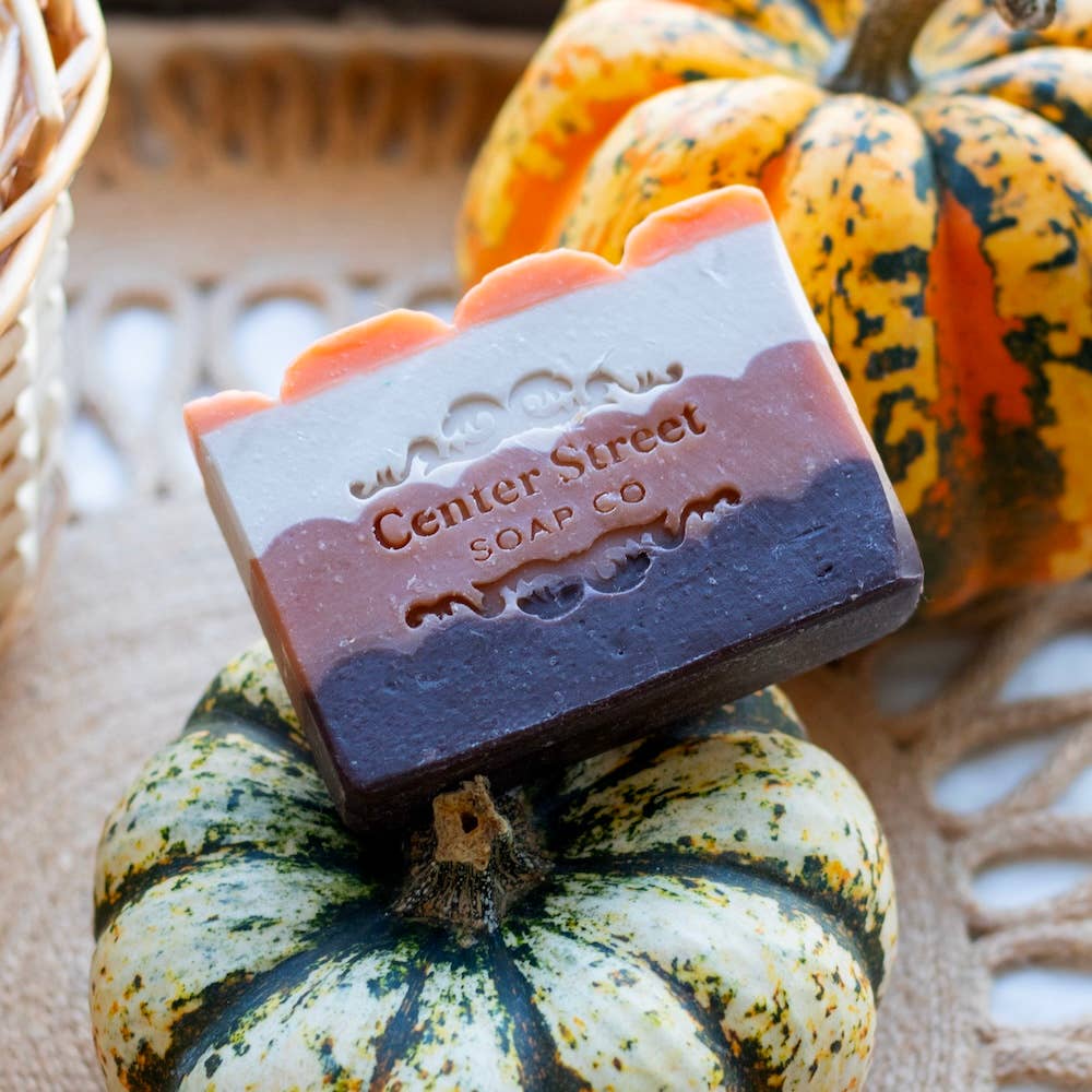Pumpkin Spice Halloween Handmade Bar Soap - 4oz