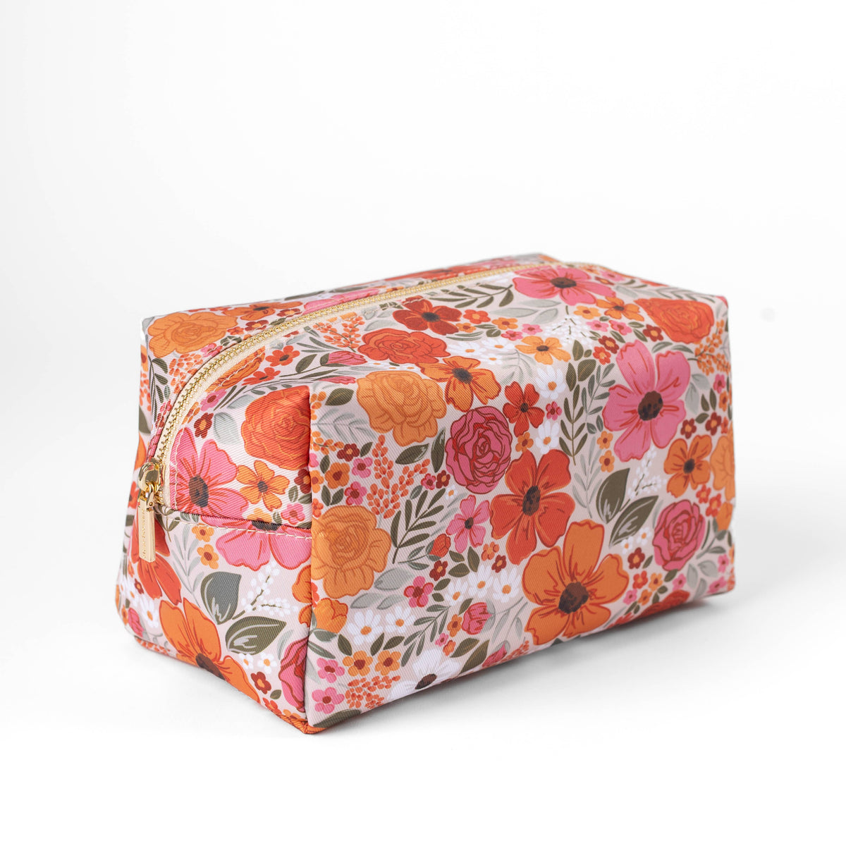 Rosewood Blooms Cosmetic Bag