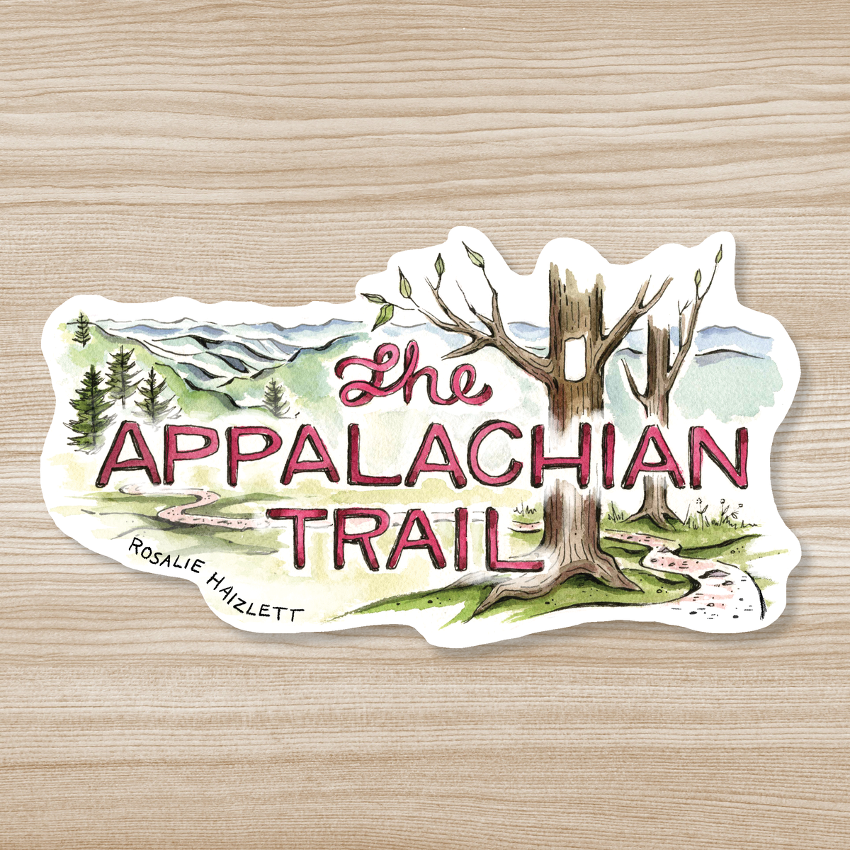 The Appalachian Trail Sticker