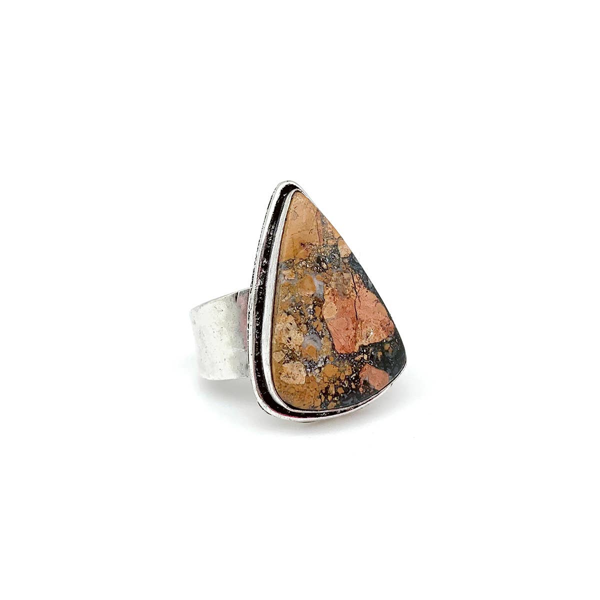 Semiprecious Stone Ring - Maligano Jasper