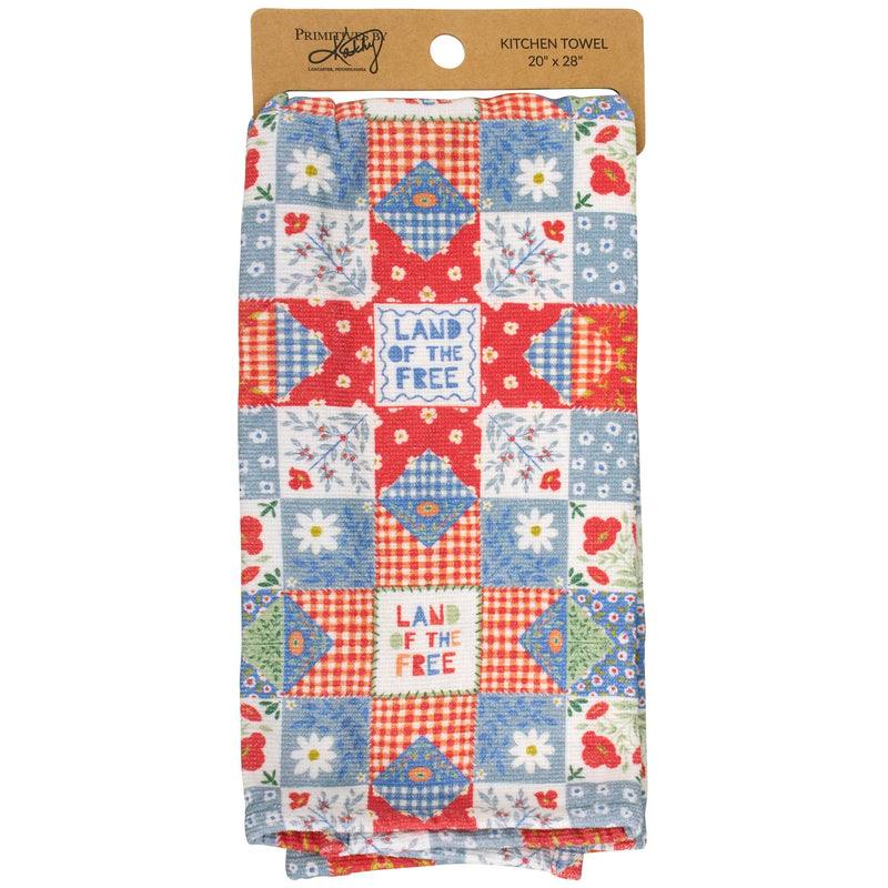 Land Of The Free Kitchen Towel