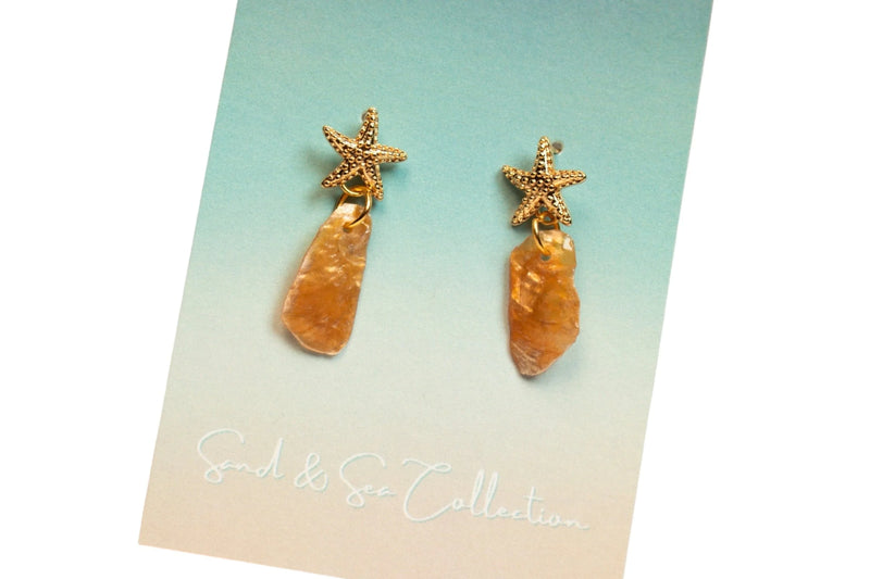 #8 Sand & Sea Earrings