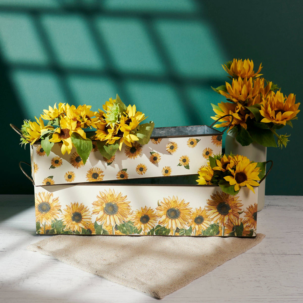 Sunflowers Small Bin