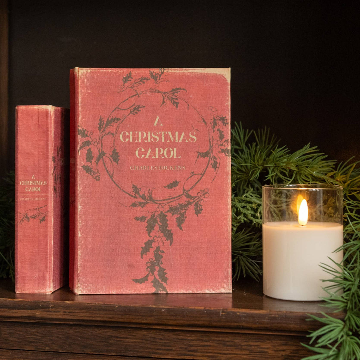 8.5" Christmas Carol Journal Book