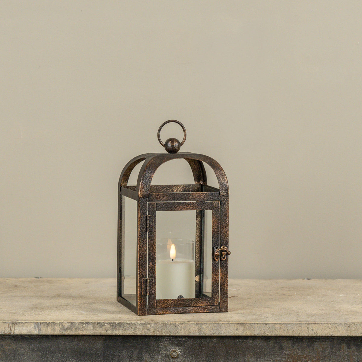 10.75" Bronze Latern