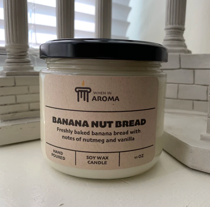 Banana Nut Bread Candle
