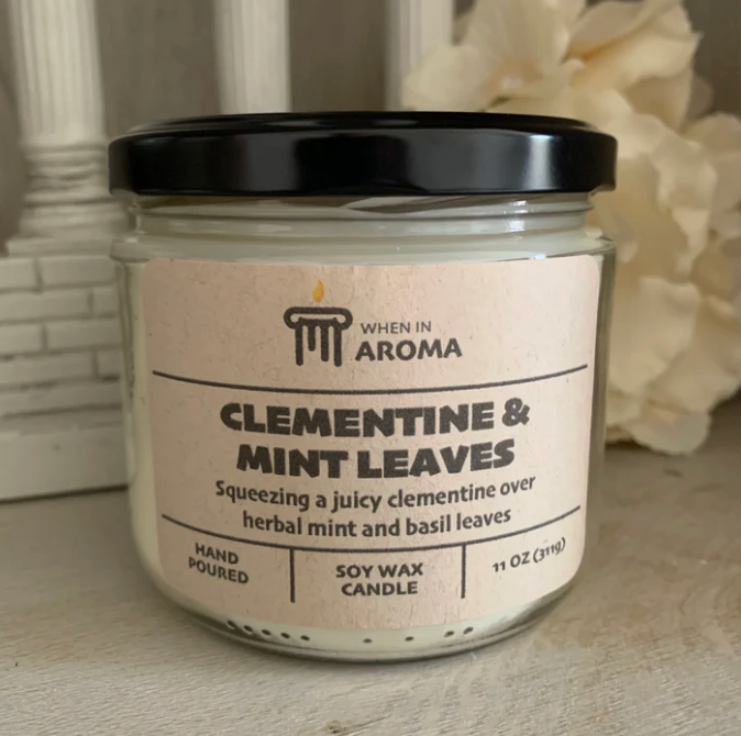 Clementine Mint Candle