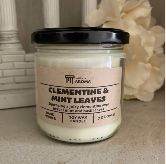 Clementine Mint Candle