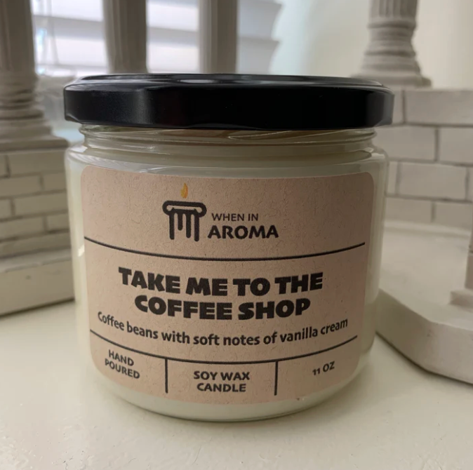 Take Me to the Coffee Shop Candle