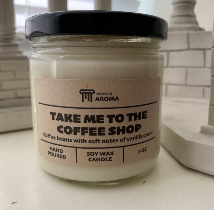Take Me to the Coffee Shop Candle