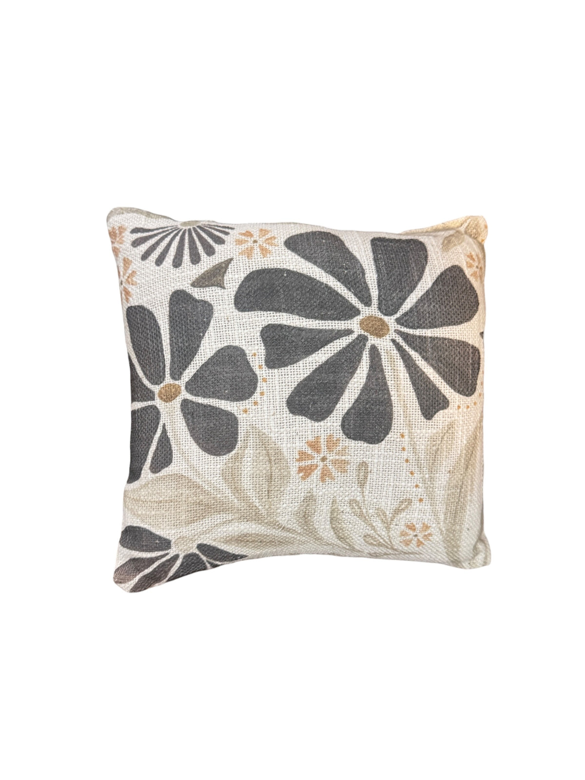 8x8" Neutral Retro Pillow