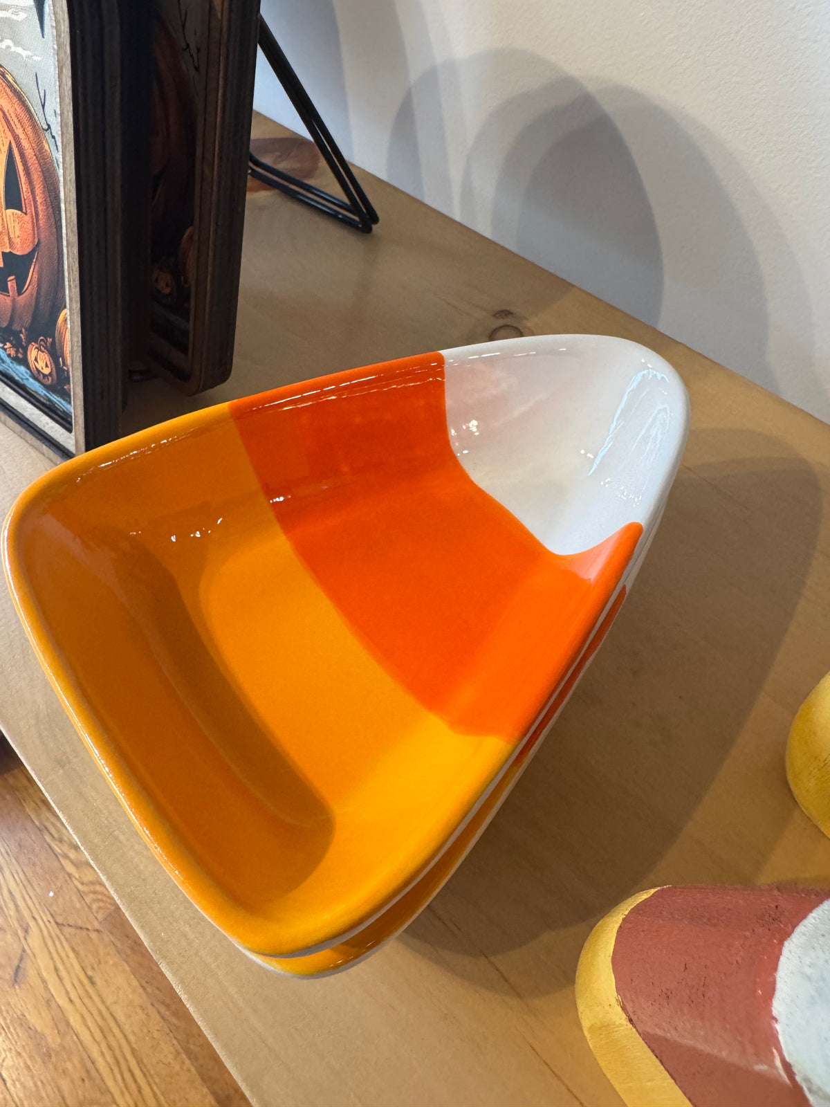 Candy Corn Dish Bowl
