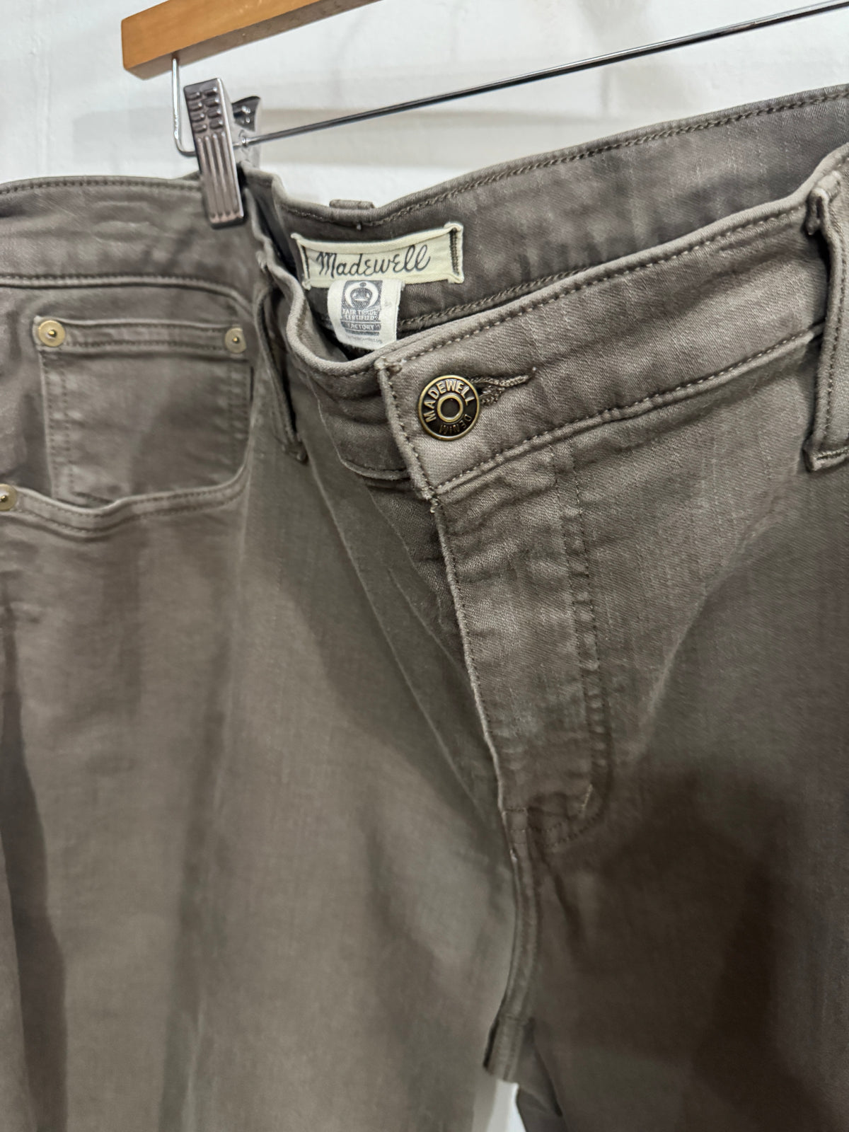 Madewell Olive Pants
