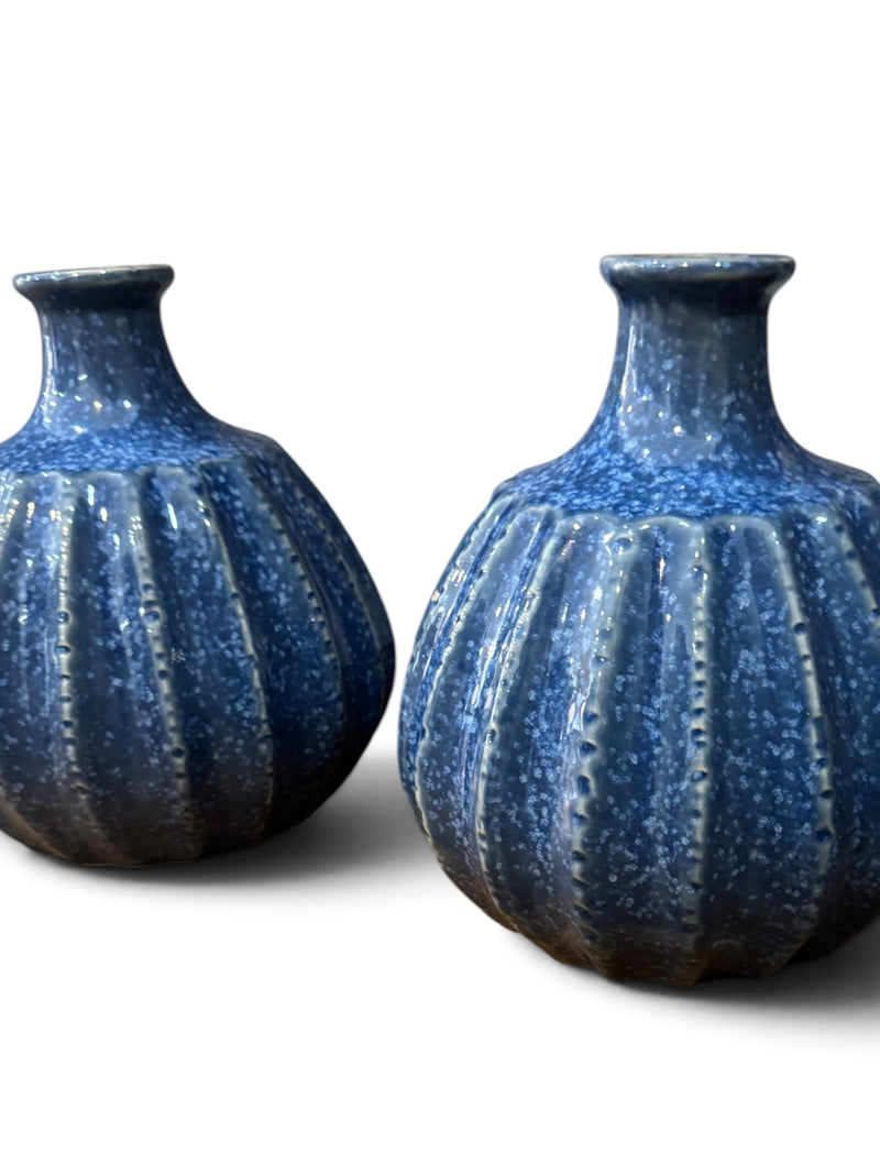 Blue Geo Vase