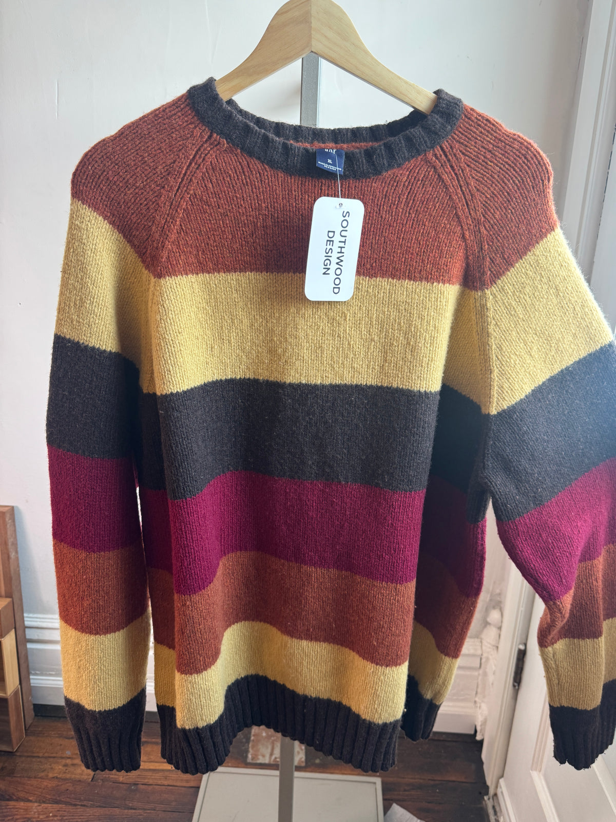 Gap XL Fall Stripe Sweater