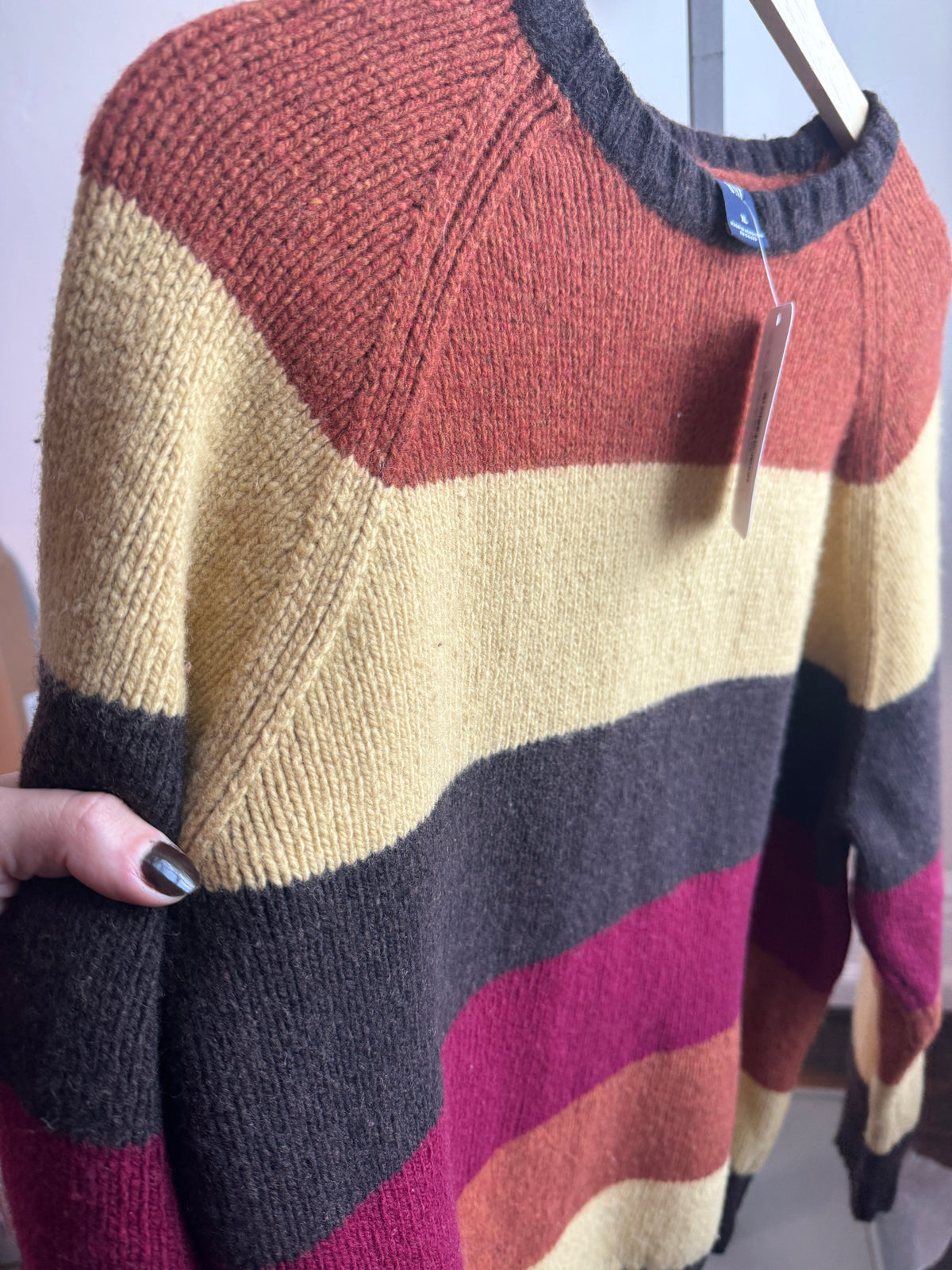 Gap XL Fall Stripe Sweater