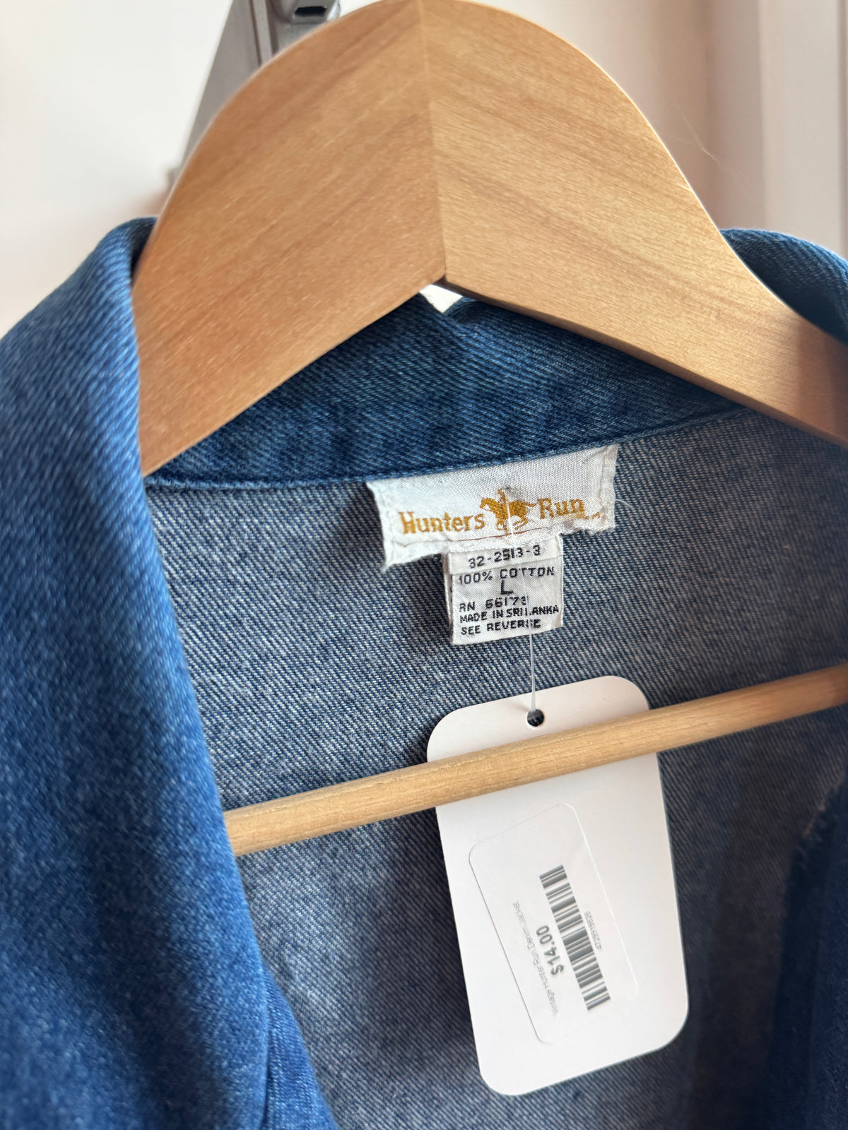 Vintage Hunter Run Denim Jacket