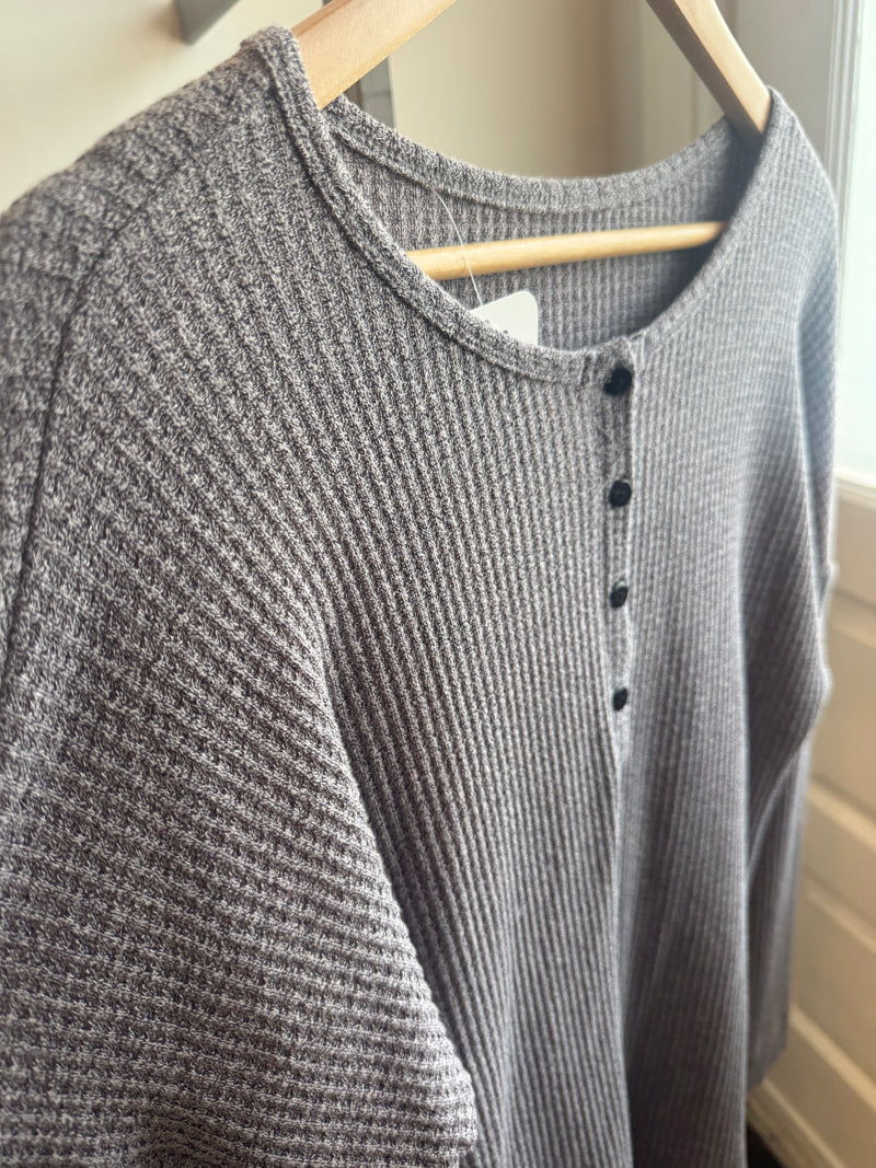 Purple Heather Henley