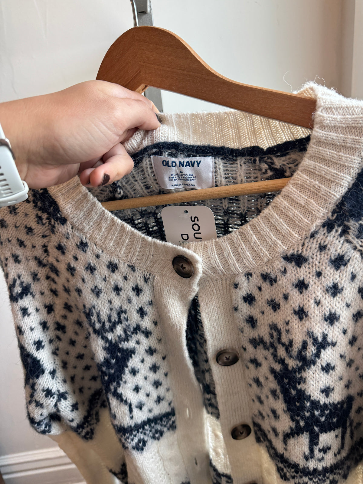 Old Navy Winter Button Sweater