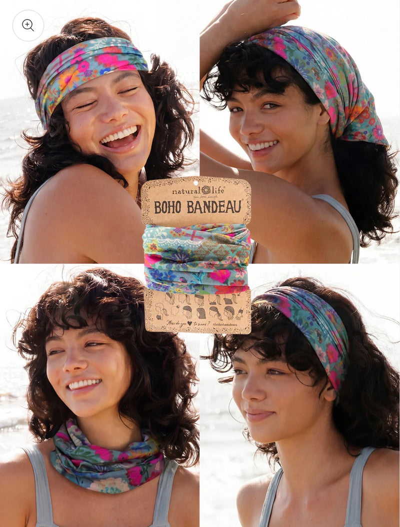 Boho Bandeau- Garden Patchwork