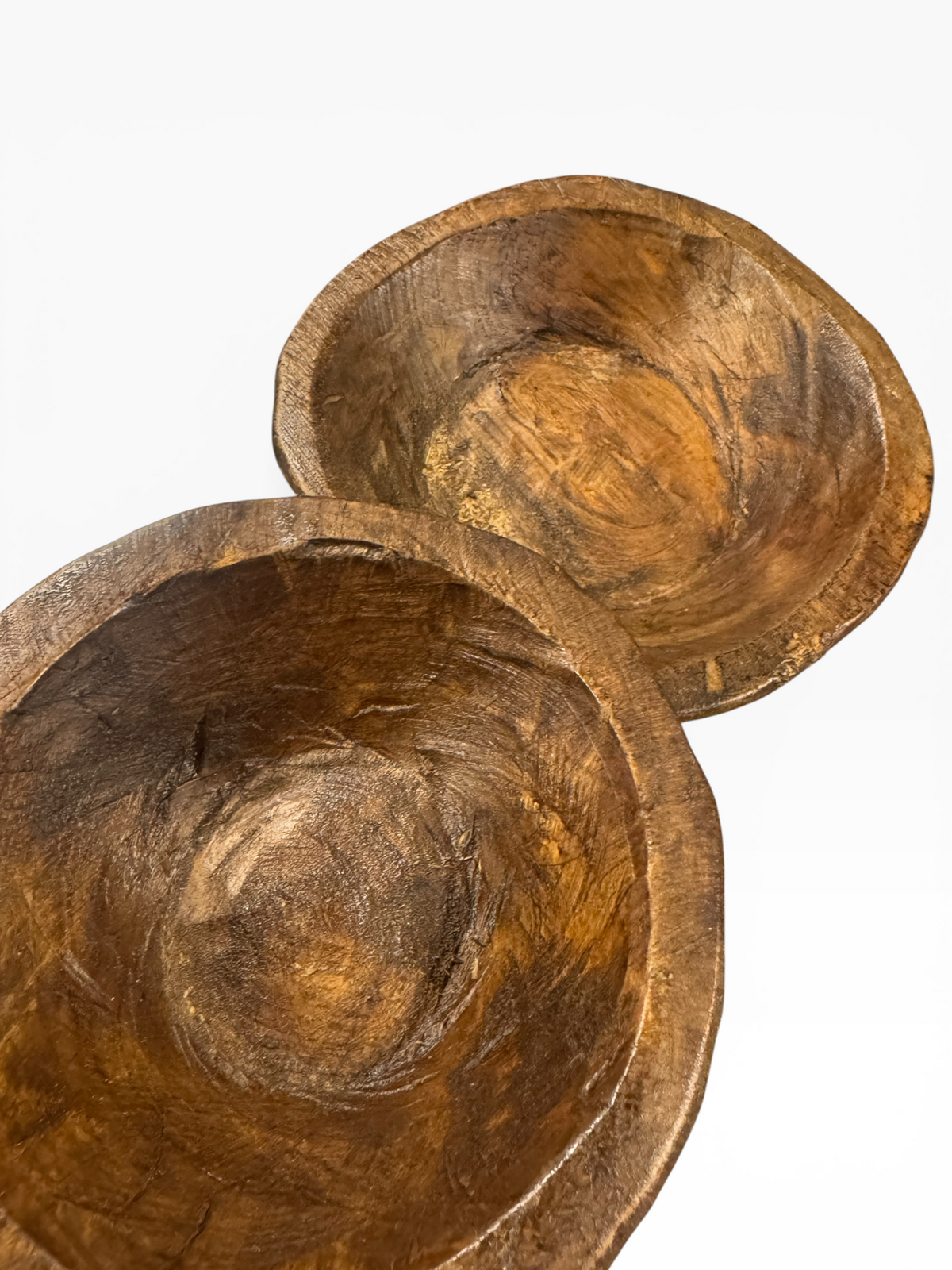 Small Wood Dough Bowl