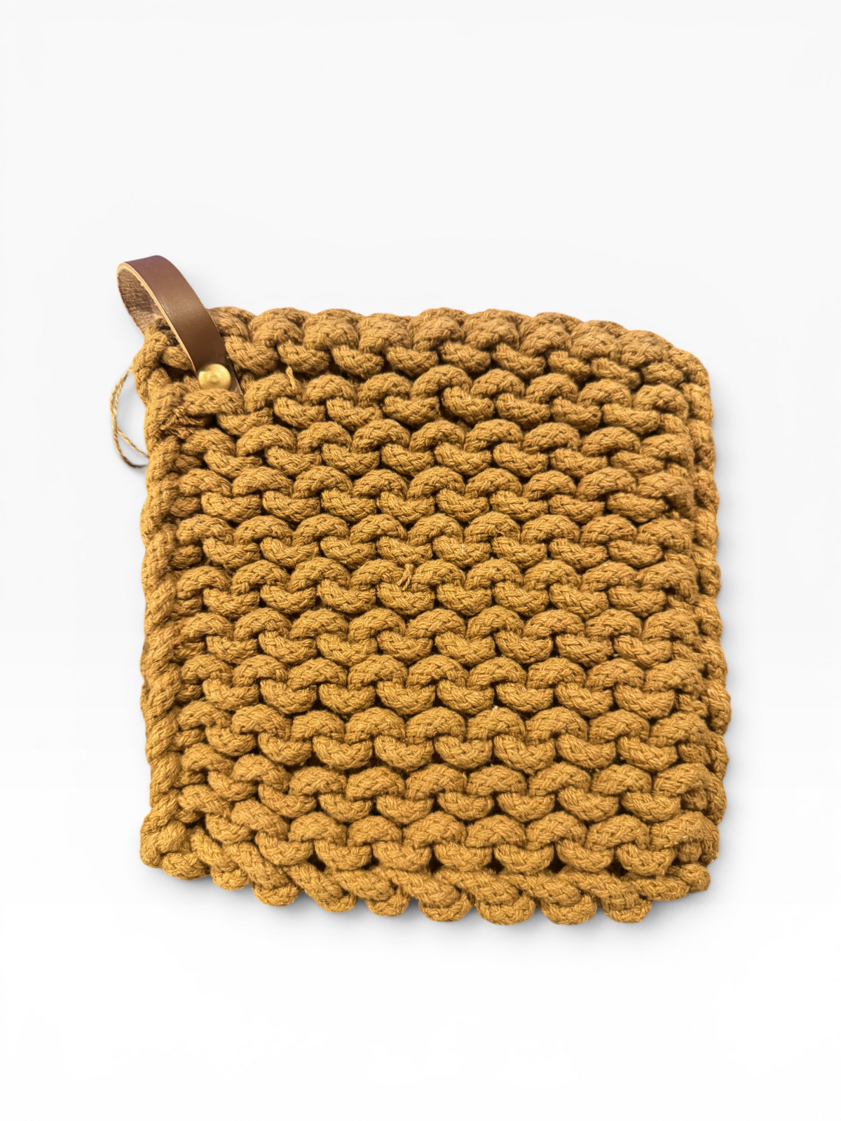 Tan Pot Holders- 8"