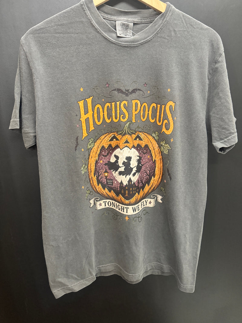 Hocus Pocus We Fly TShirt- Pepper