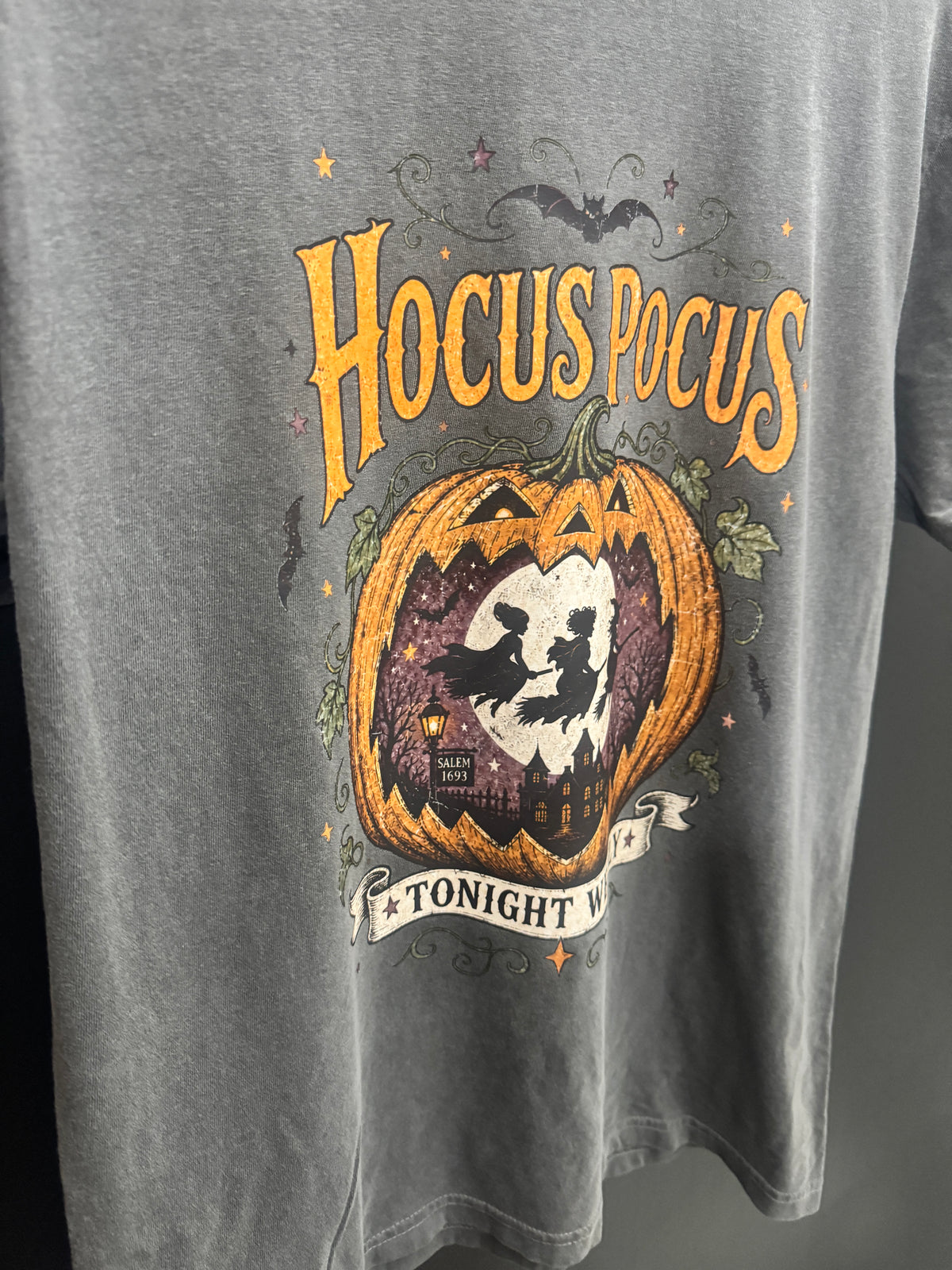 Hocus Pocus We Fly TShirt- Pepper