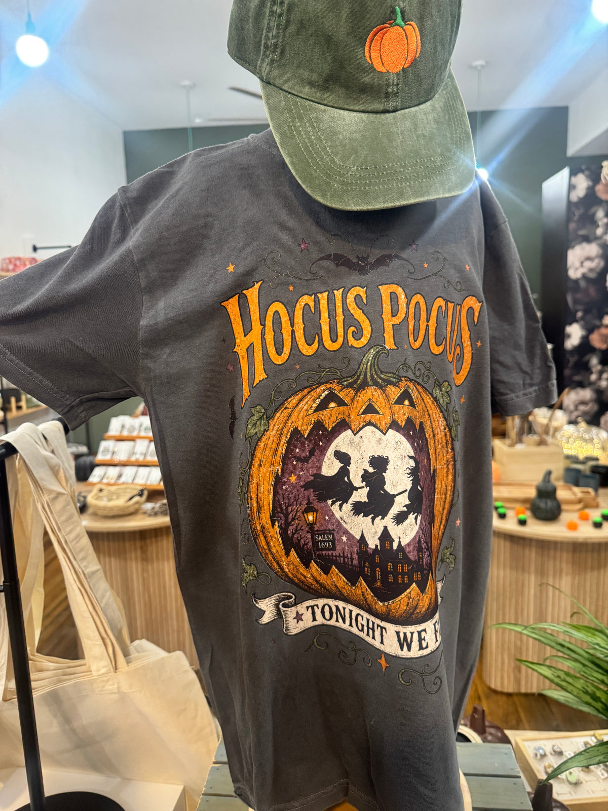Hocus Pocus We Fly TShirt- Pepper