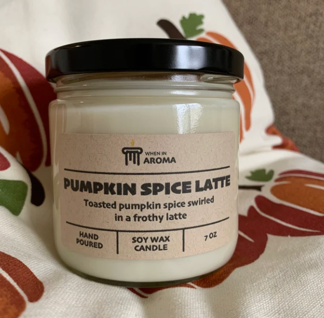 Pumpkin Spice Latte Candle