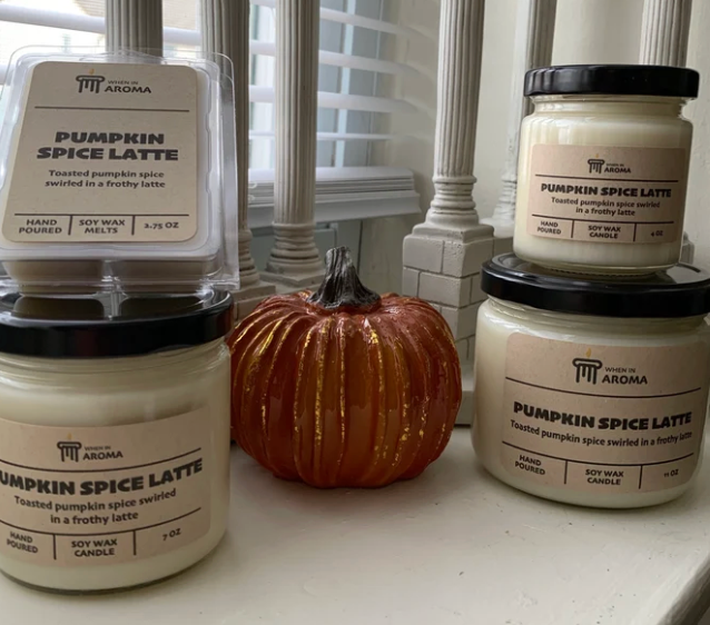 Pumpkin Spice Latte Candle
