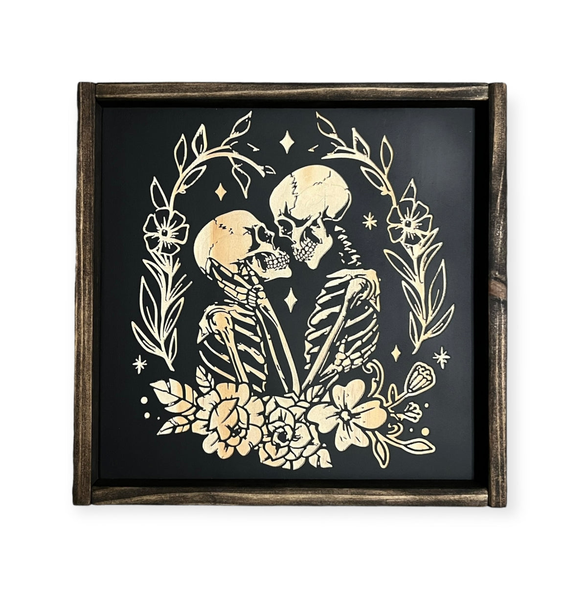10X10" Skelly Lovers
