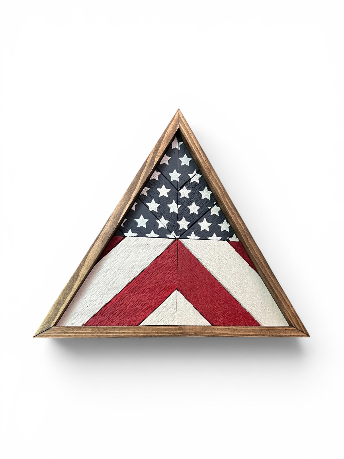 Rustic Wood American Flag