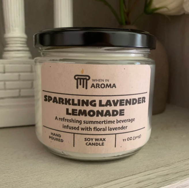 Sparkling Lavendar Lemonade Candle