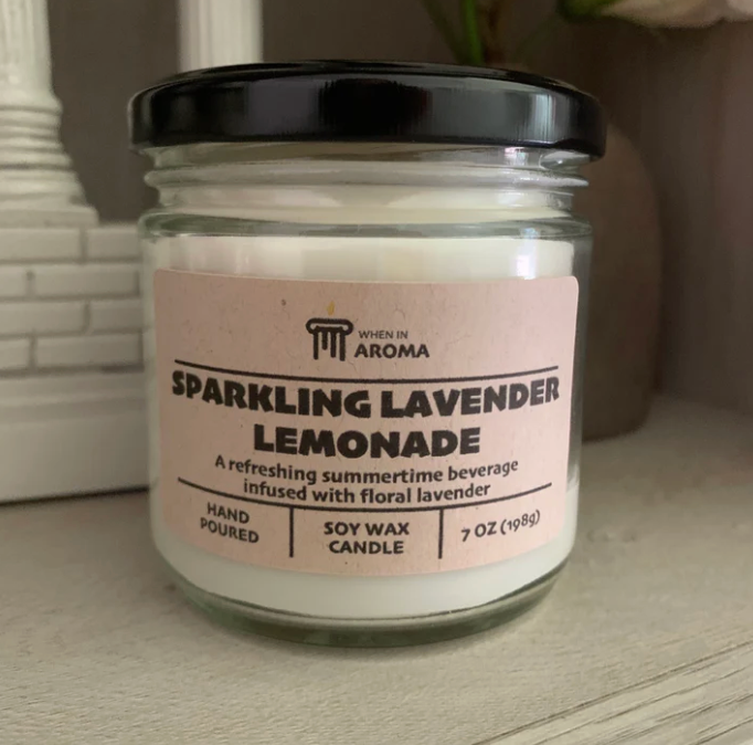 Sparkling Lavendar Lemonade Candle