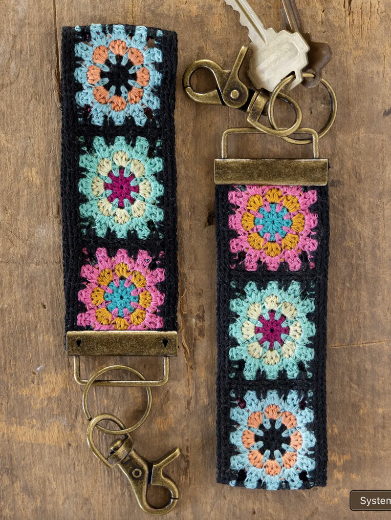 Crochet Keychain Fob