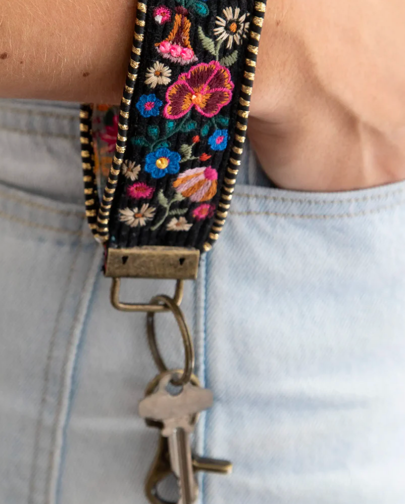 Embroidered Key Fob