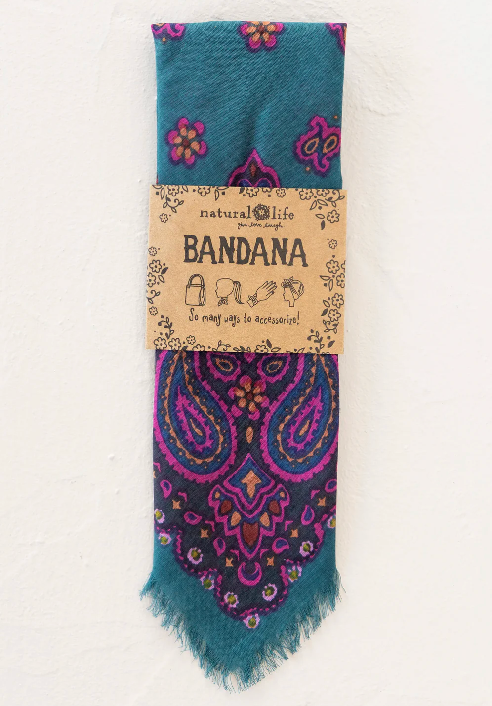 Boho Bandana-Blue Brimfield
